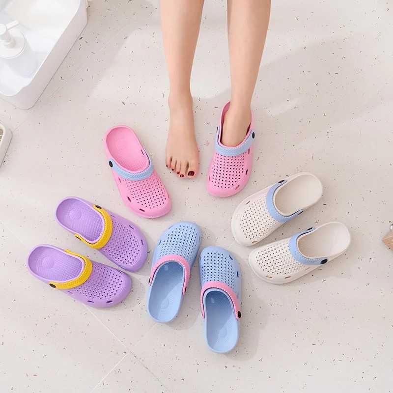 New Arrival Womens sandals hole shoes womens beach shoes EVA lightweight sandals family slippers outdoor slippers summer slippers sports shoes non sli