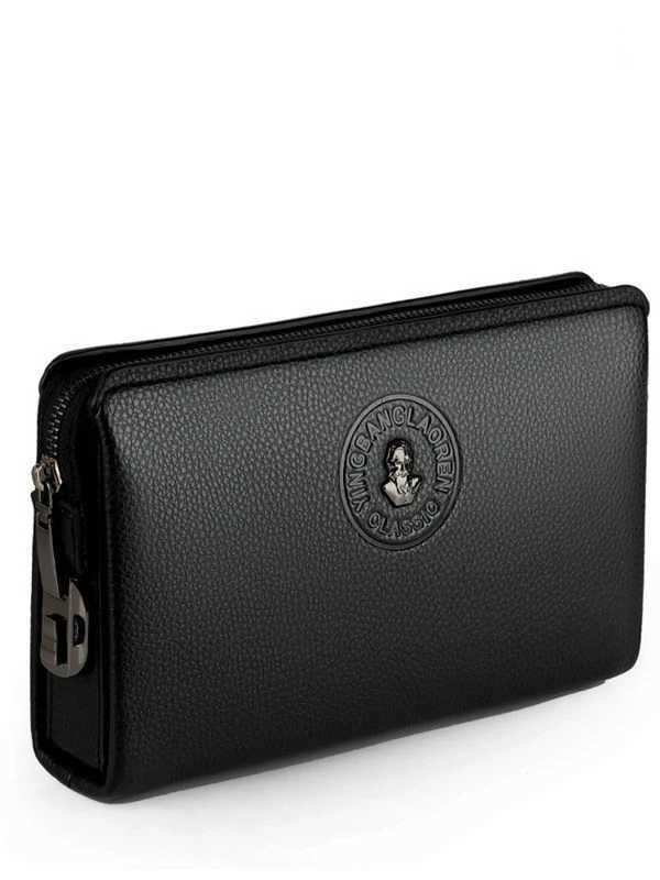 Mens PU leather password lock design long wallet clutch bag long chmap bags bolsos para hombre handbag sac a main bag for man H251107