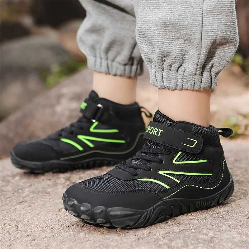 Little/Big Kid Wide High Top Barefoot Shoes 124 Street Sle Minimist Sneakers Suitable for Boys/Girls W250407