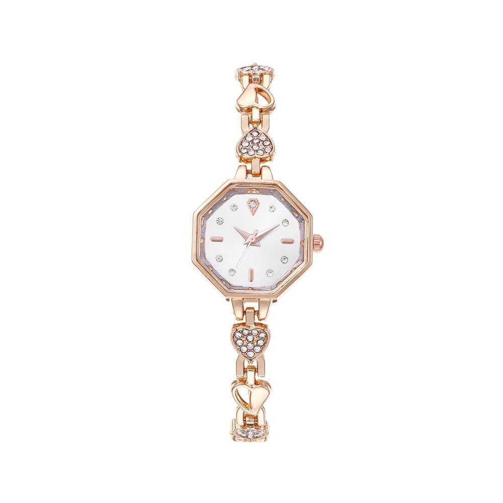 Fashionable luxury womens watch gold thin strap womens watch bracelet womens watch high-quality silver watch retro womens watchT250408