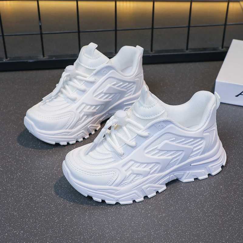 Air Mesh childrens shoes fashionable rainbow sole running shoes girls sports jogging training shoes boys casual walking shoes W250407