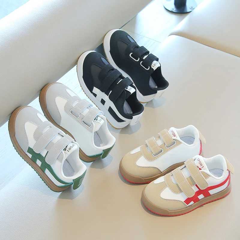 2025 New Childrens Casual Shoes Sports Shoes Lightweight Soft Boys and Girls Baby Running Four Seasons Model Board Comfortable Shoes W250407