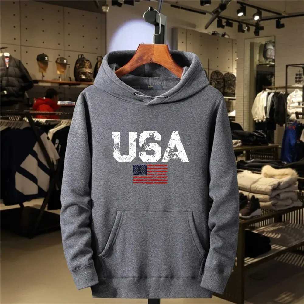 American Pearl Flag design Woody creative loose Woody casual streetwear comfortable mens and womens sweaters W250408