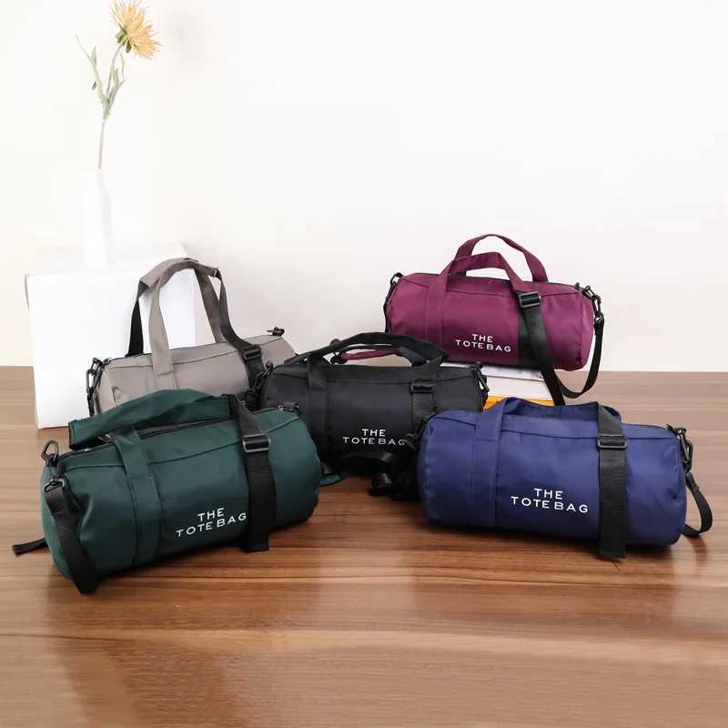 Small Fashion Gym Fitness Bag Womens Yoga Sports Travel Luggage Weekend Mini Womens Handbag Womens Shoulder BagXJ250408