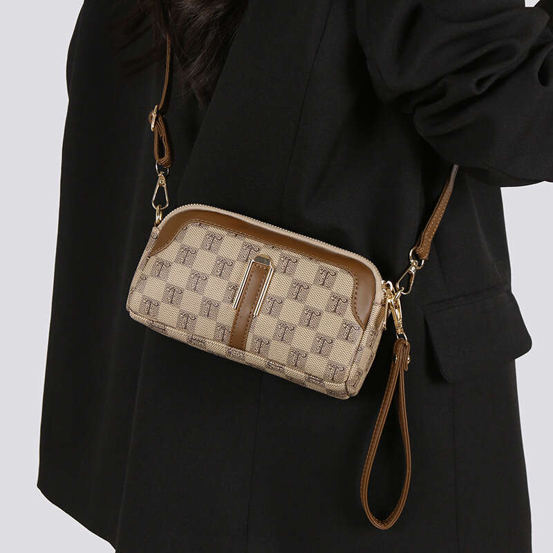 Women's Small New Coin Purse Fashionable Phone for Middle-aged Moms Single Shoulder Crossbody Bag Monogram Clutch Mini Luxury Brands Handbags