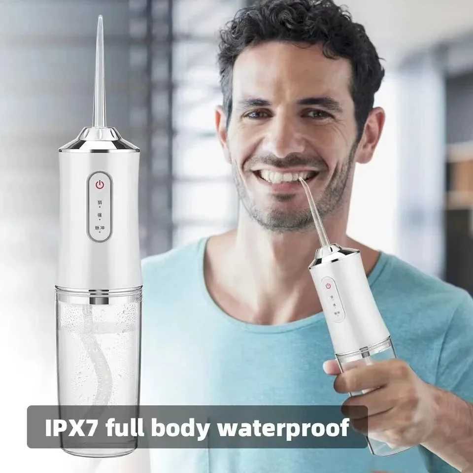 Portable USB dental irrigator sonic electric dental scale - an oral hygiene tool for calculus stains and tartar removal M250408