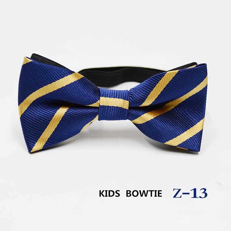 53 Color Childrens Bow Tie Fashion Jacquard Baby Neckties Tie Baby Kid Kids Classical Pet Striped Elastic Cord BowTie X250407