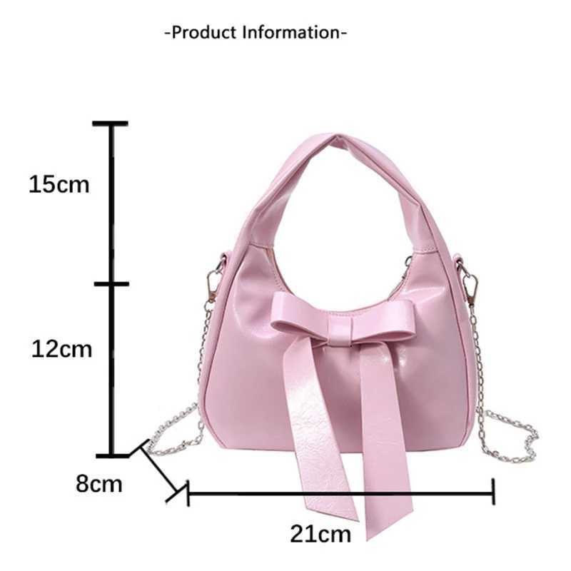 New Arrival Elegant bow design womens handbag mini leather shoulder bag new small cross body bag new solid womens wallet womens handbag T250407