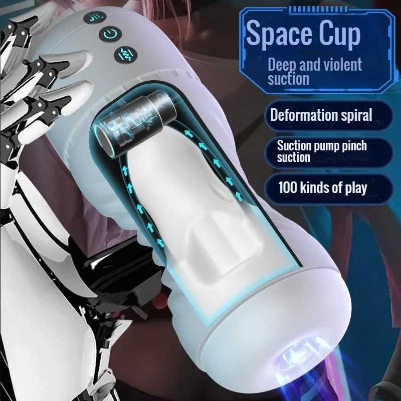 Strap on Blowjob Sex Mane Real Oral Vagina Masturbation Cup for Men Pocket Pussy Vibrating Toy Automatic Male MasturbatorW250408