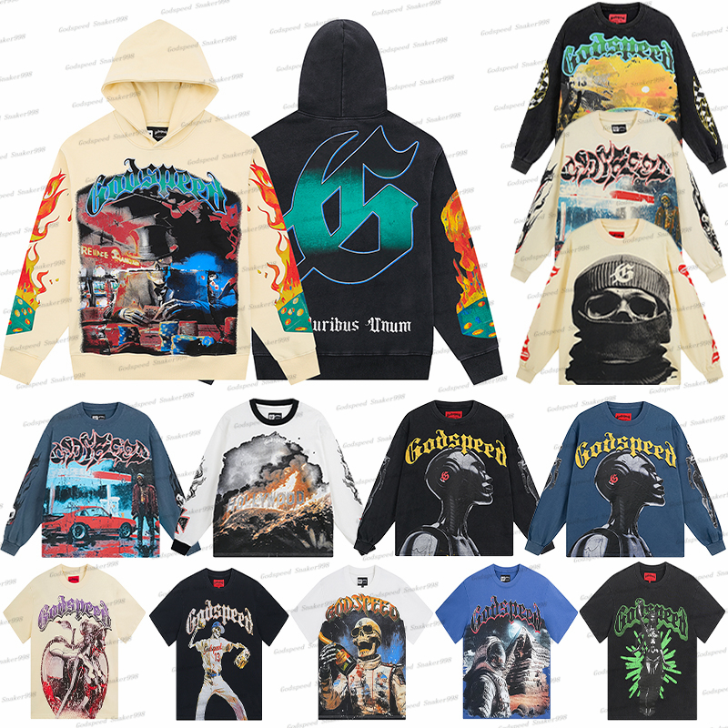 2025 designer hoodie godspeed hoodies men letter print hoody long sleeve man women streetwear pullover mens fashion hoodies multicolor sweatshirt hoodie clothing