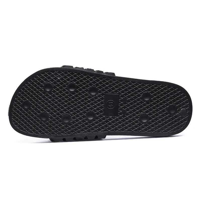 Mens casual indoor sandals and outdoor beach water slides with sizes exceeding 37-48XJ250407