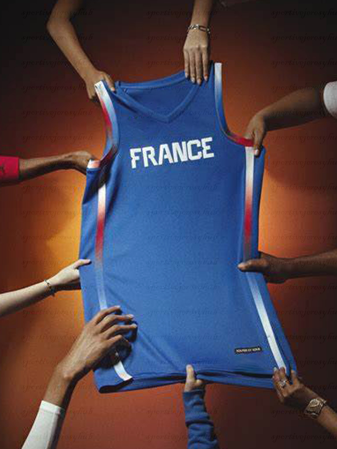 Tony Parker France Paris National Basketball Jersey 2024-2025 Victor Wembanyama Jordan 32 Wembanyama Custom Stitched