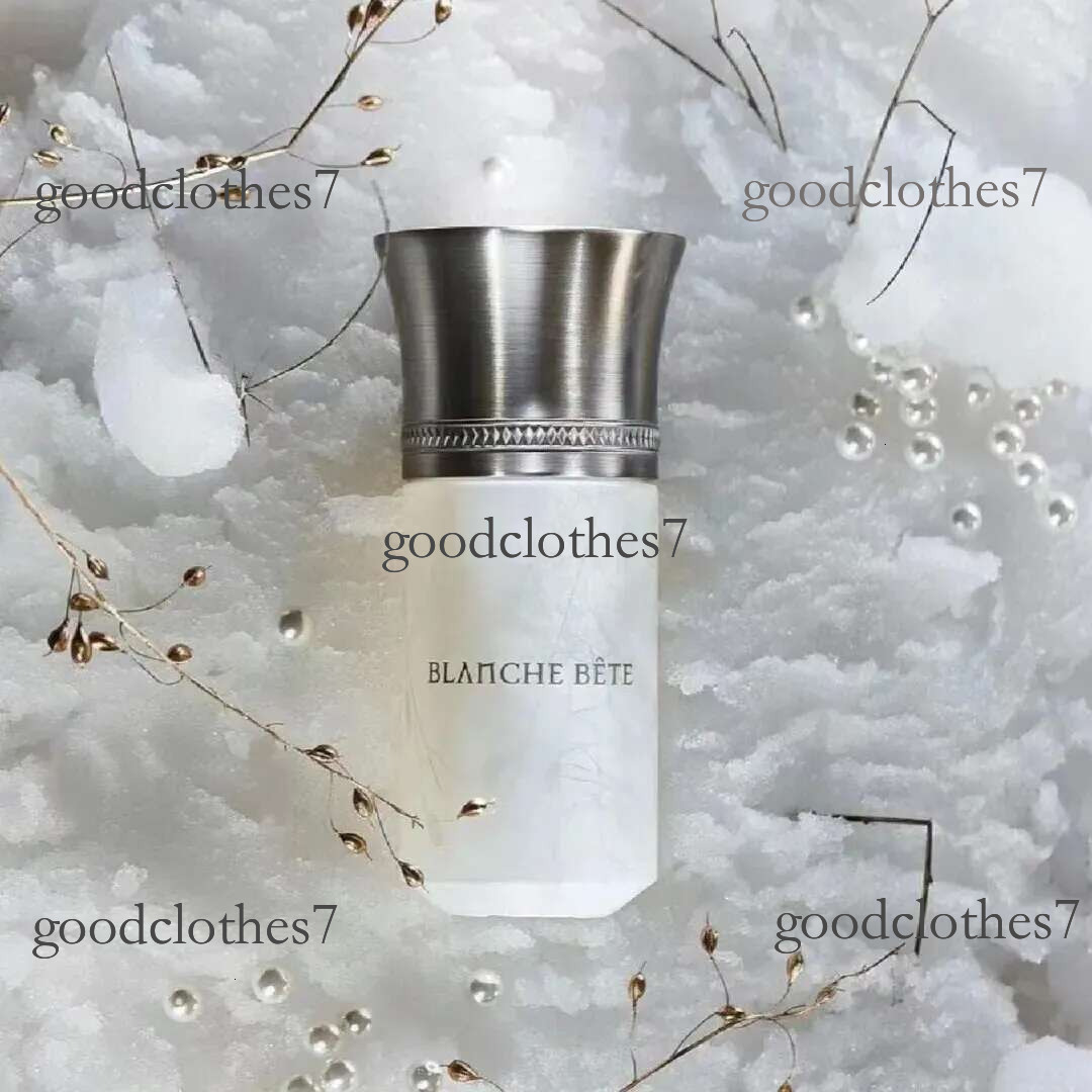 Liquides Imaginaires Perfume 100ml Humaine Fleur De Sable Dom Rose Blanche Bete Fragrance For Men Women 3.4oz Long Lasting Smell Neutral Unisex Parfum