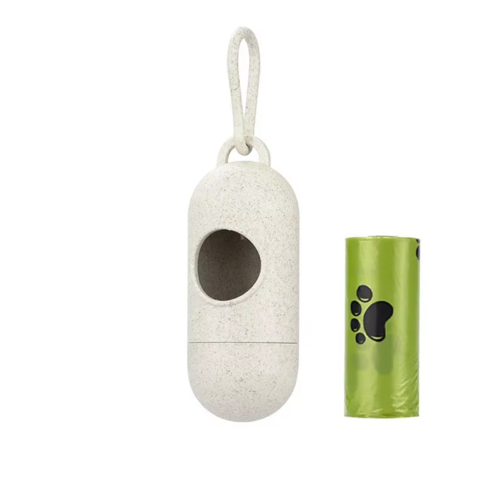 Waste Garbage Holder Dispensers Fashion Dog Poop Bag Dispenser Poop Bags Set Pets Dogs Trash Cleaning Dog Toy Supplies