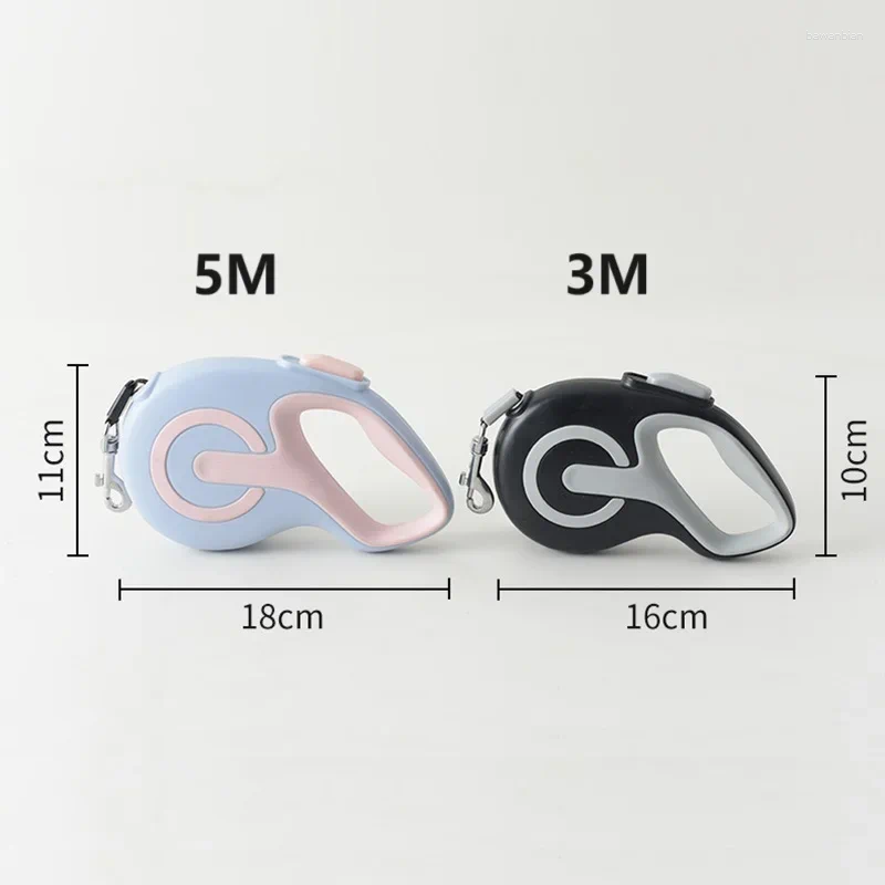 Reflective Dog Traction Ropeautomatic Contraction Puppy Pet Flexi Outdoor Walking Running Rope Lead topstamp