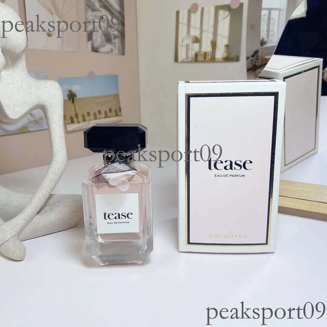 High Quality Secret Tease Perfume 100ml Creme Cloud Fragrance Woman Eau De 3.4oz Long Lasting Smell EDP Sexy Girl Women Lady Parfum Cologne Spray