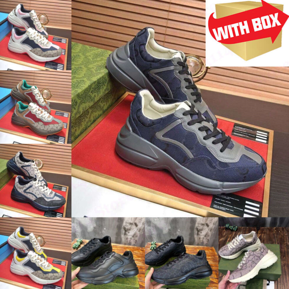 Designers Sneaker Luxurys Shoe Beige Blue Washed Jacquard Denim Women Shoes Rubber Sole Embroidered Vintage Casual Shoes With Box