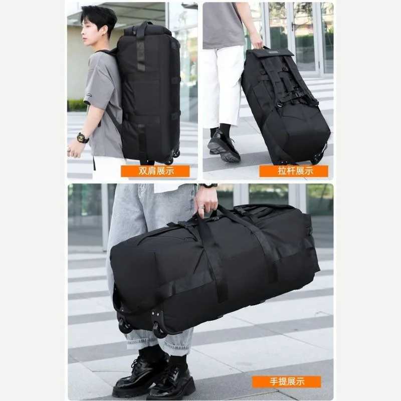 Large travel backpack Oxford cloth tactical backpack camping equipment back to school waterproof unisex Hiking bag mochilasC250407