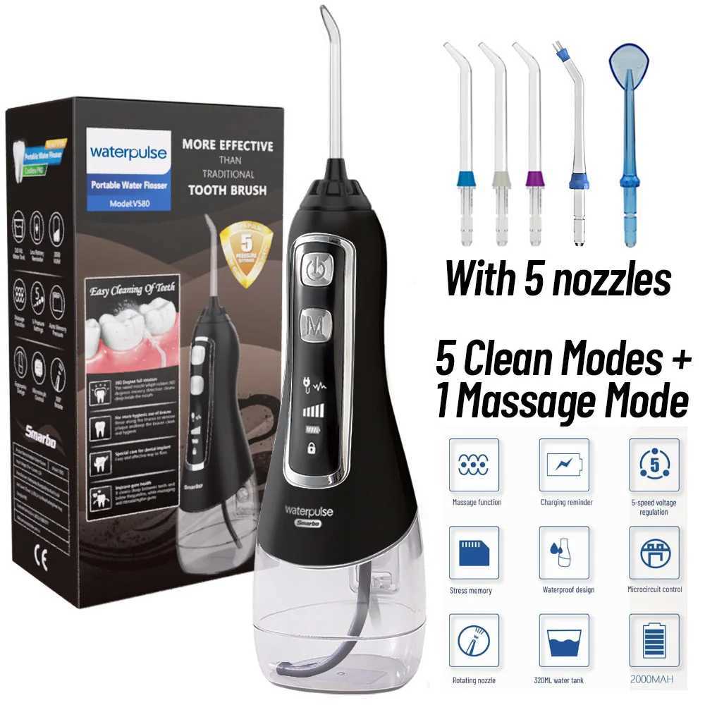 Scuba oral irrigator dental water brush teeth whitening and waterproof portable dental water brush M250408