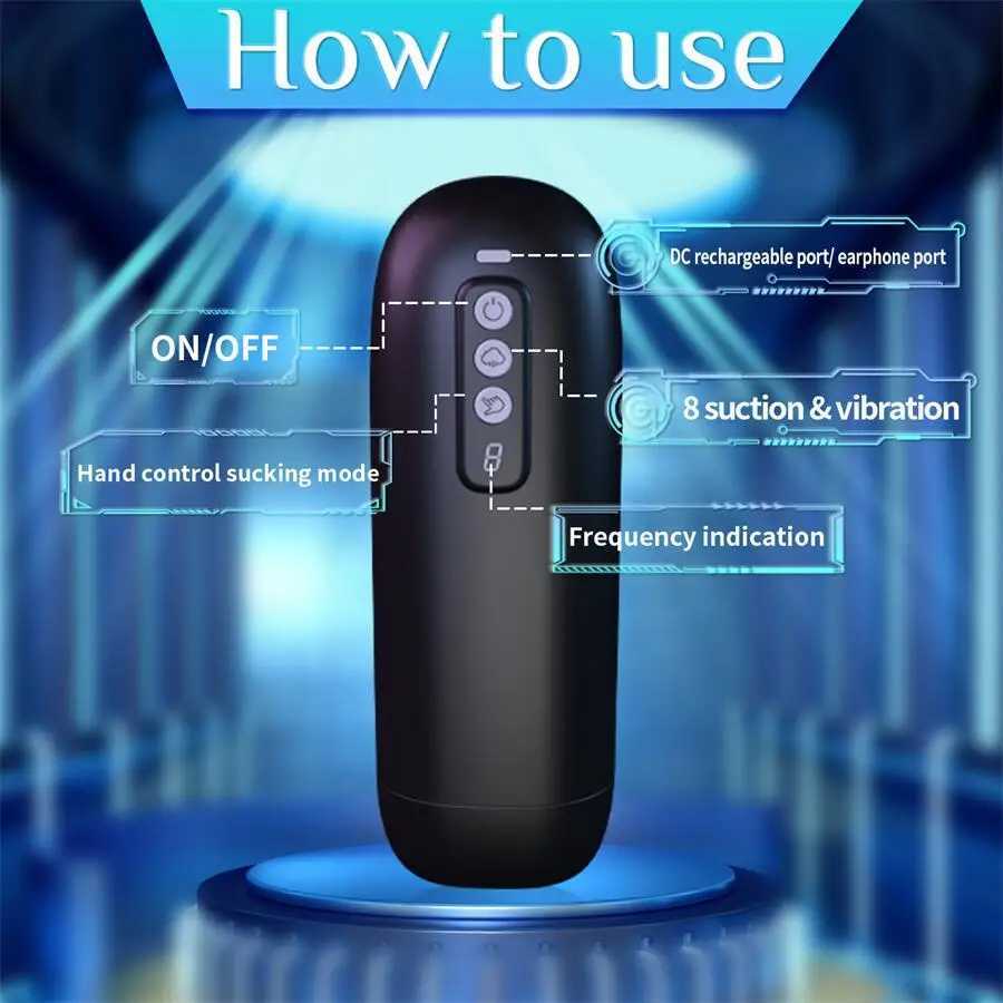 Automatic airplane cup mens retractable adult sex toy electric masturbation male doll artworkXJ250408