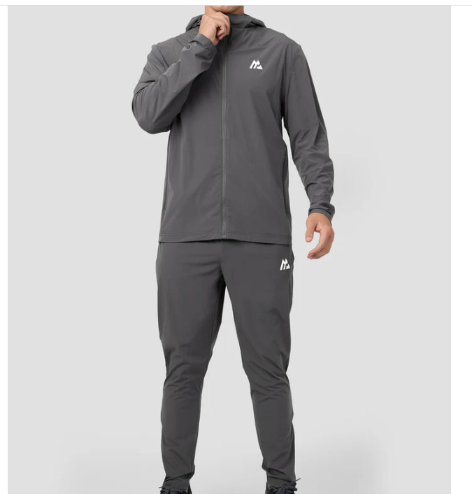 1/1 High quality 3 Piece technical Windbreaker Tracksuit Set Members Candy ensemble homme running pantalon sports jogging suits quick dry sportswear 2