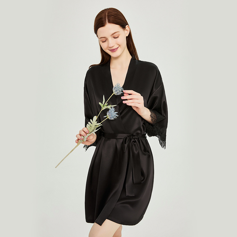 B809-Pajamas Nightdress Women Summer Cotton Sleeveless Thin Sexy Sweet Lace V-neck Large Size Loose Home Clothes