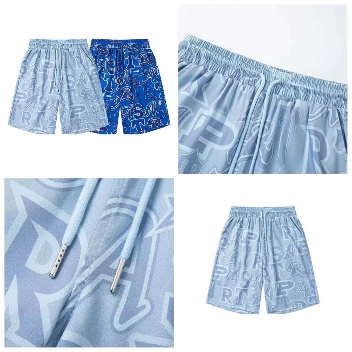 Summer 2025 Adult Children European and American Tide Brand Summer Leisure Sports Trend Waist Drag Beach ShortsXJ250407