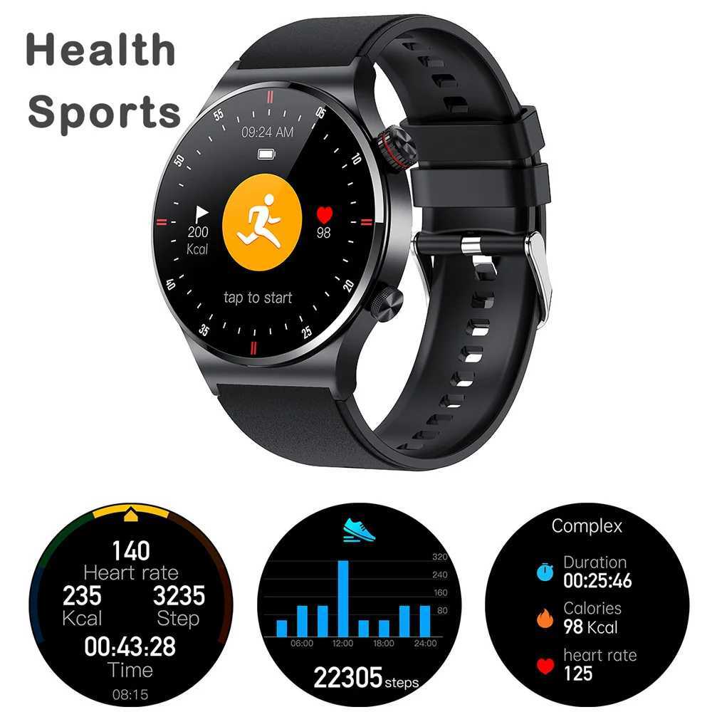 2024 Luxury Smart Watch Mens NFC BT Call Fitness Waterproof Sports Wrist Smart WatchXJ250408