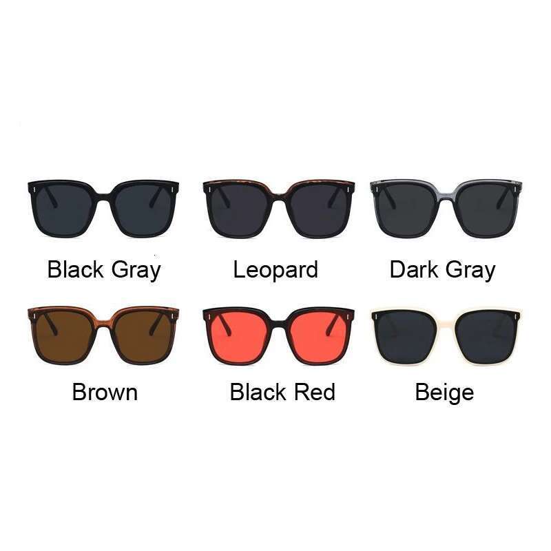 Square Sunglasses Women Designer Cat Eye Sun Female Classic Vintage Eyewear UV400 Outdoor Holiday Glasses