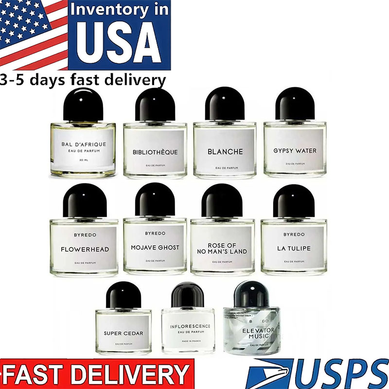 Premierlash Brand Perfume Byrredo 100ml Rose Of No Man's Land Bal Dafrique SUPER CEDAR BLANCHE MOJAVE GHOST high Quality EDP Scented Fragrance Free Fast Ship 782a