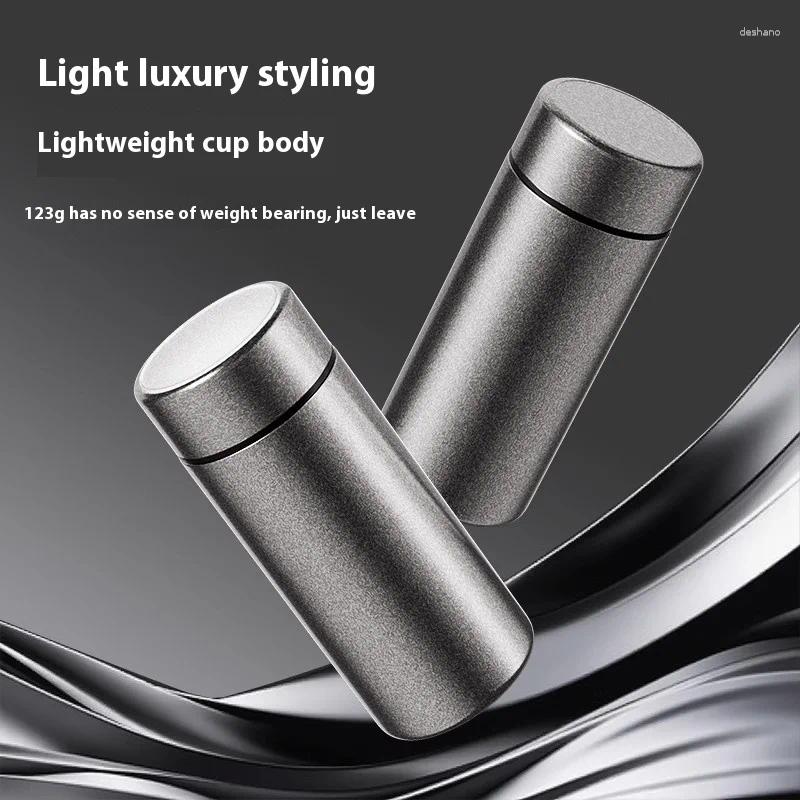 Water Bottles Gianxi Pure Titanium Insulated Cup Men'S And Women'S High-End Portable Tea Separation