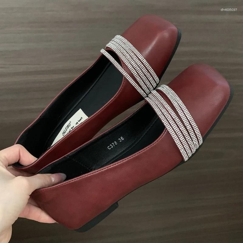 Dress Shoes Red Squ… - image