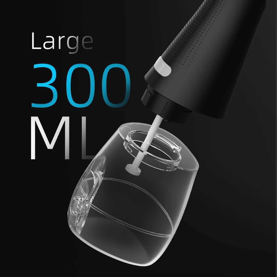 Portable oral irrigator used for teeth sink teeth sink nozzle tool picking and cleaning teeth 5 nozzles oral cleaning machine M250408