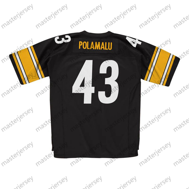 90 Watt Football Jersey Pickens Polamalu Bettis Harris Fields Custom Football Jerseys Mens Womens Youth