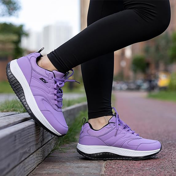 Designer Shoes Womens Walking Shoes with Arch Support Wide Plantar Fasciitis Sneakers Tennis for Foot Pain Relief