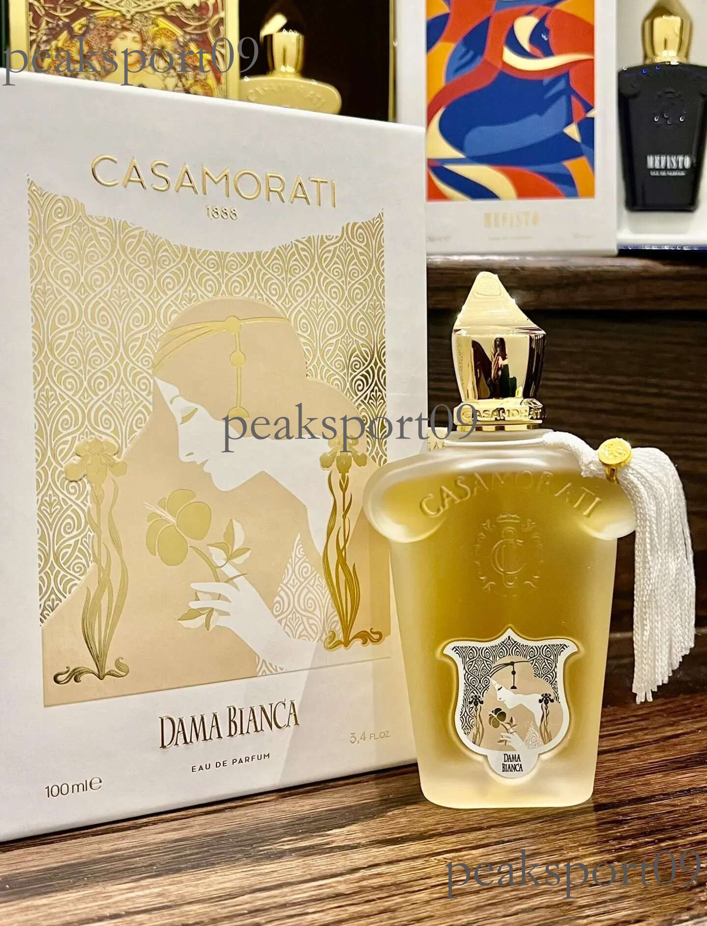 Casamorati 100ml Perfume Mefisto Lira Bouquet Ideale La Tosca 1888 Dama Bianca Fragrance Eau De Parfum Long Lasting Smell EDP Men Women Cologne Spray