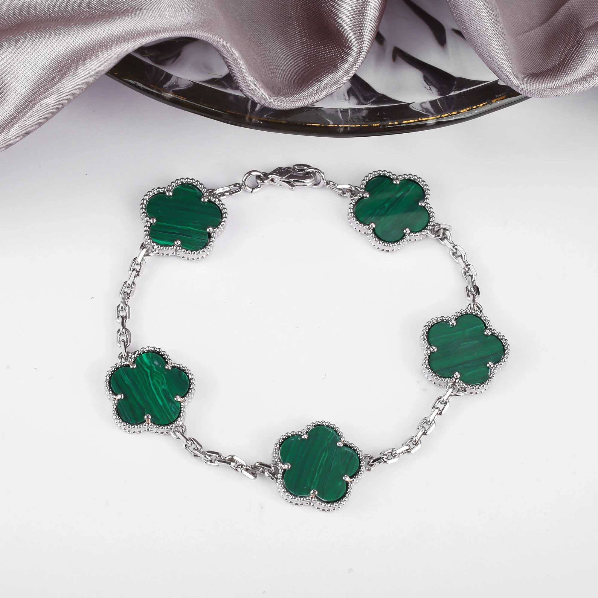 Home>Products>Natural Stone>15mm Natural Stone>Five Leaf Flower Bracelet Set>Necklace>Jewelry>Womens Daily Free Delivery Y250408
