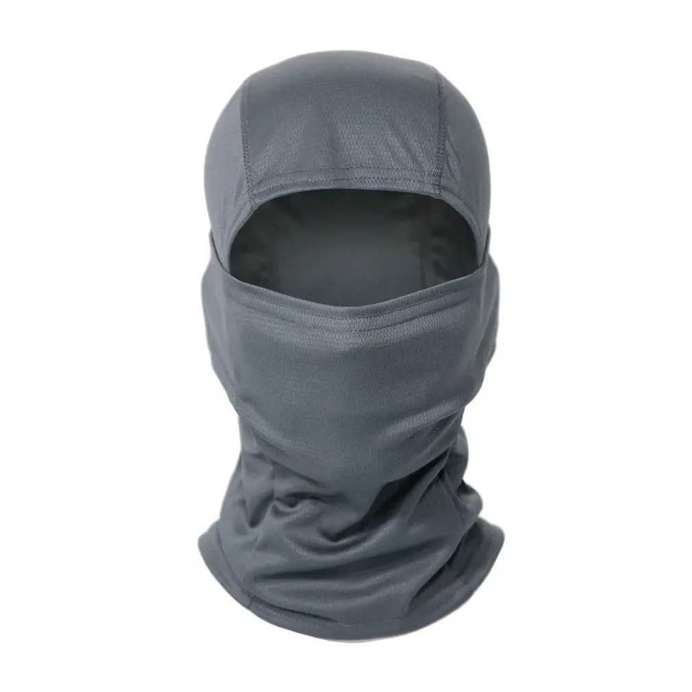 Tactical Airsoft Full Face Balaclava Color Bullet Bicycle Hiking Scarf Fishing Ski Board Ski Mask Hat MensT250407