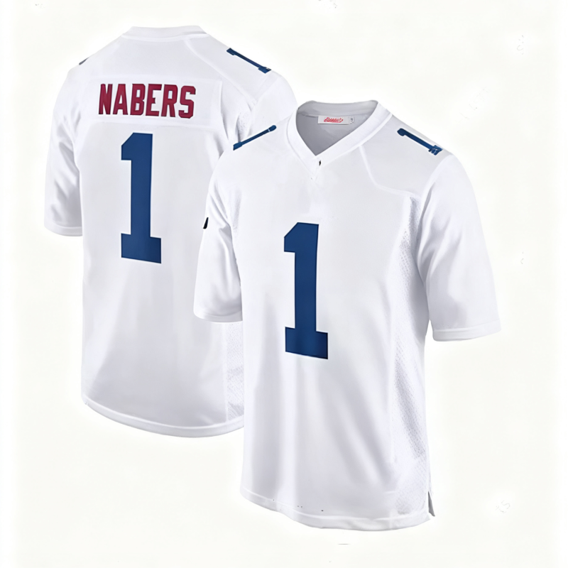 Famous New York Football jerseys with embroidered men women youth customized # Skattebo 44 # Singletary 26 # Nabers 1 free shipping custom Jersey