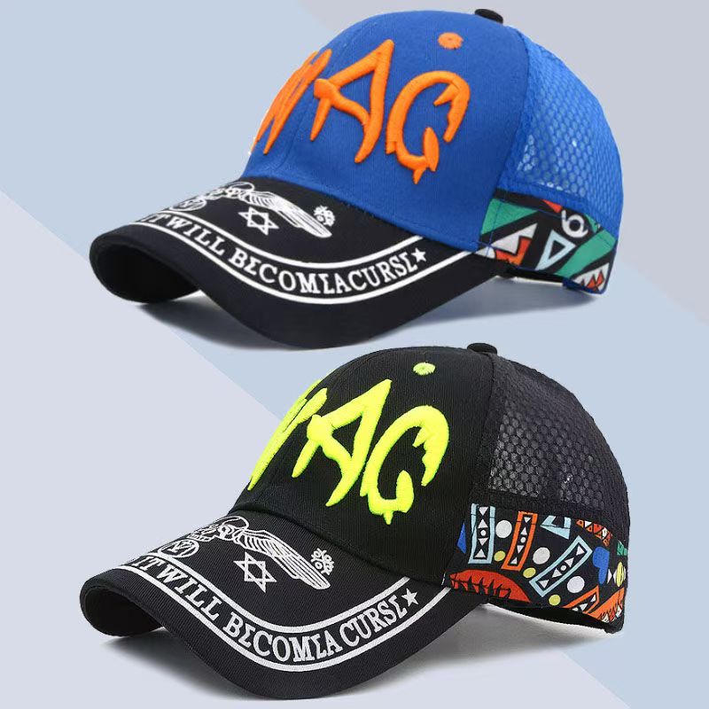 Summer student children's baseball cap sun protection cap boys and girls spring and autumn fashion sun hat