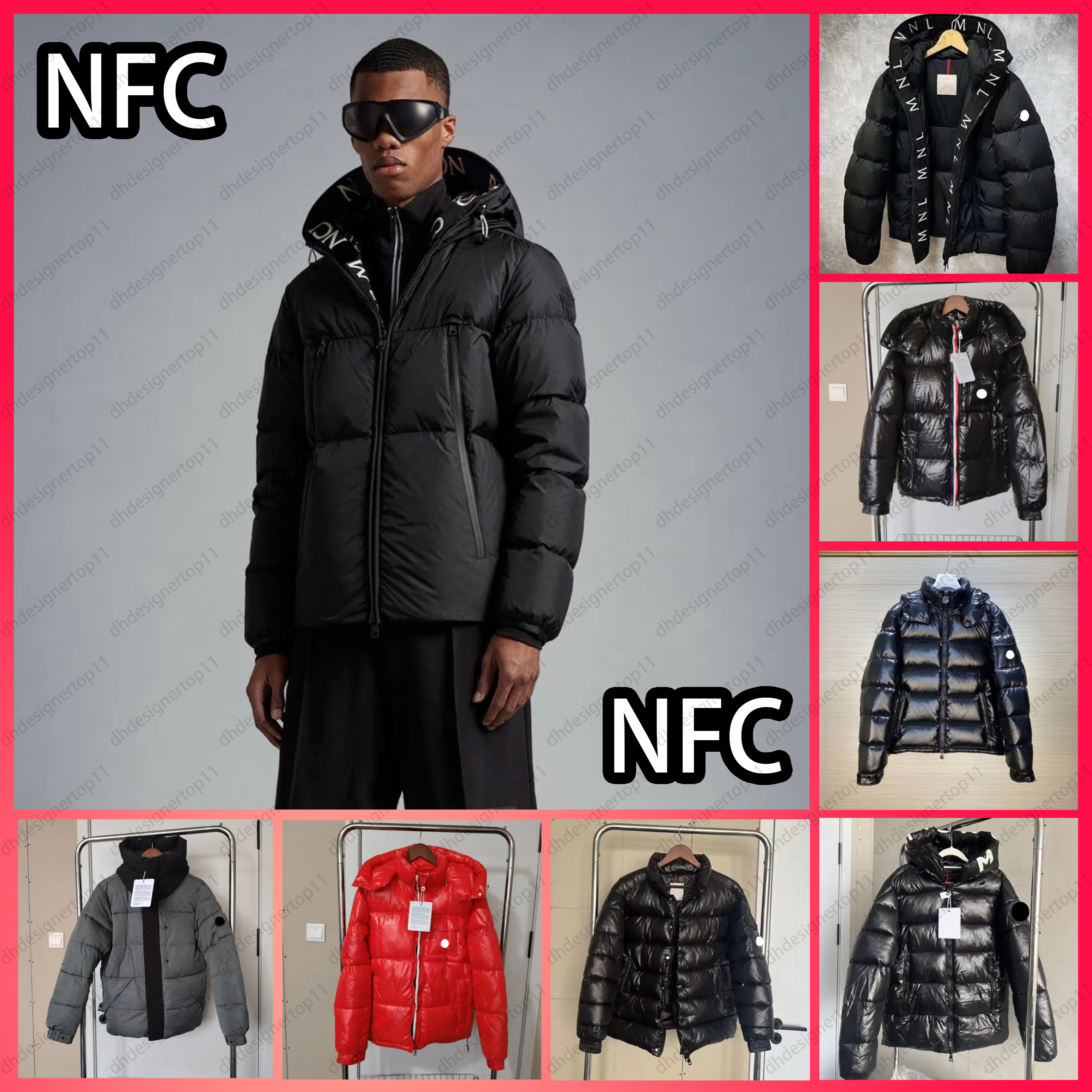 designer jacket winter jacket men puffer jacket down jacket parka puffer coat Waterproof windproof Warm coats winter jacket outdoor mens jackets size S-5XL