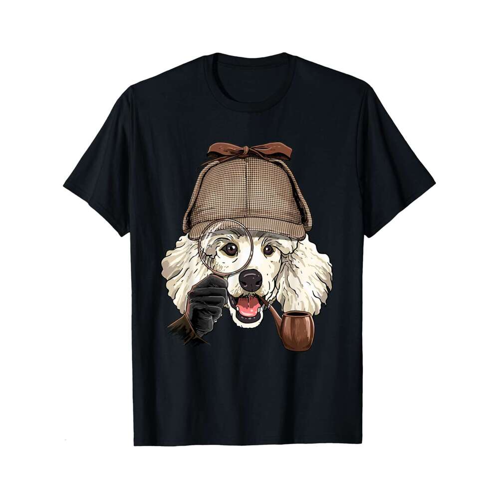 Designer T shirt Poodle Baseball Dog Lovers Baseball Player - 220g Tshits