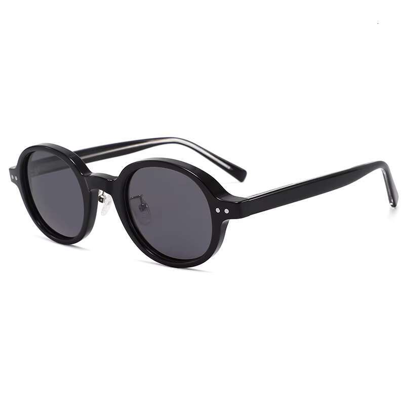 Good Quality Factory Direct Tr90 Uv400 Driving Polarized Round Vintage Sunglasses