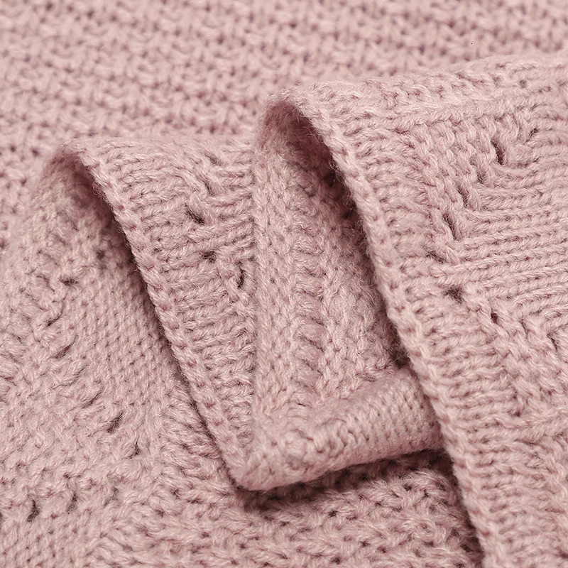 Baby Blankets Knitted born Swaddle Wrap Crib Quilt Super Soft Toddler Infantil Stroller Sofa Bedding Sleeping Covers 100*80cm 250408