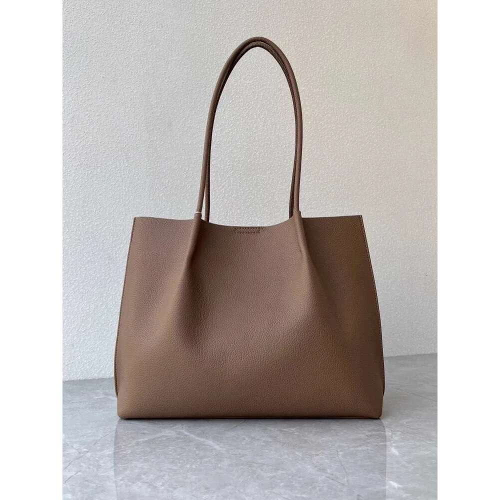 Women's Bags Women's Bags Office Ladies High Capacity Work Single Shoulder Casual Tote Handbag Soft Leather Vintage Solid Color Women Shoppi