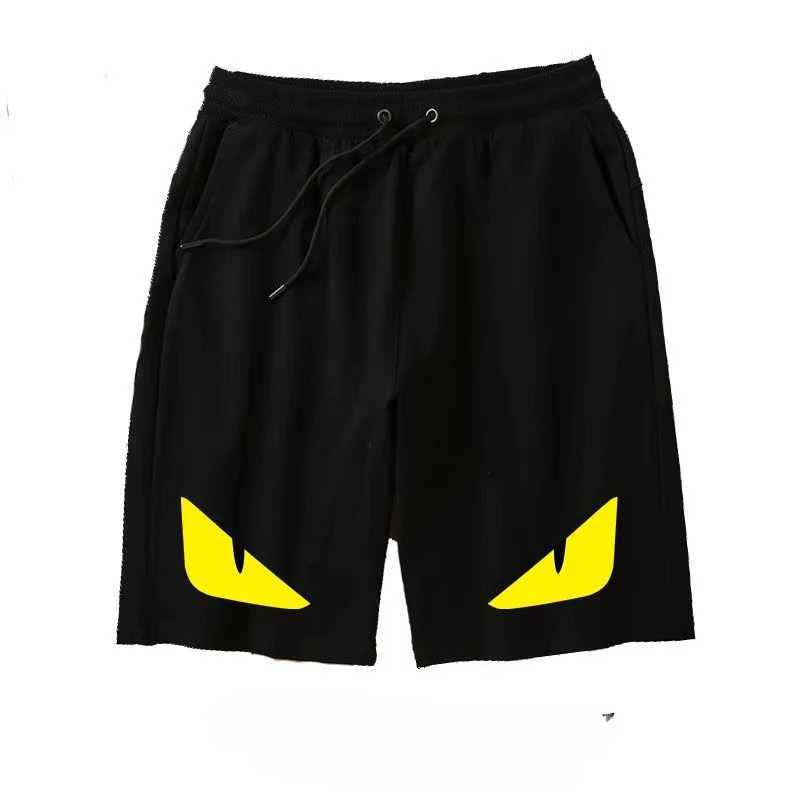 Fashion brand Little Monster Eye mens casual harbor style summer beach five oclock pants handsome student pantsXJ250407