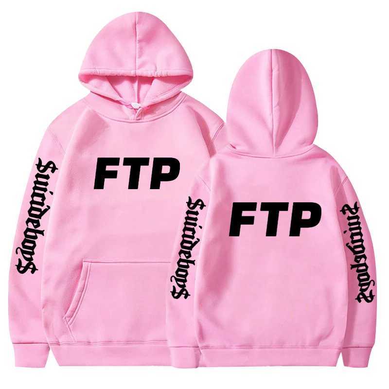 Suicide Boy Ftp Hoodie Rap Music Men and Women Hip Hop Sportswear Harajuku Pullover Winter Gift to Fans W250408