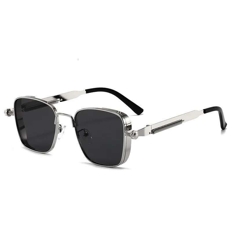 2025 Polarized Men End Handsome Driving Special Anti UV High Quality Metal Punk Fashion Trends Sunglasses