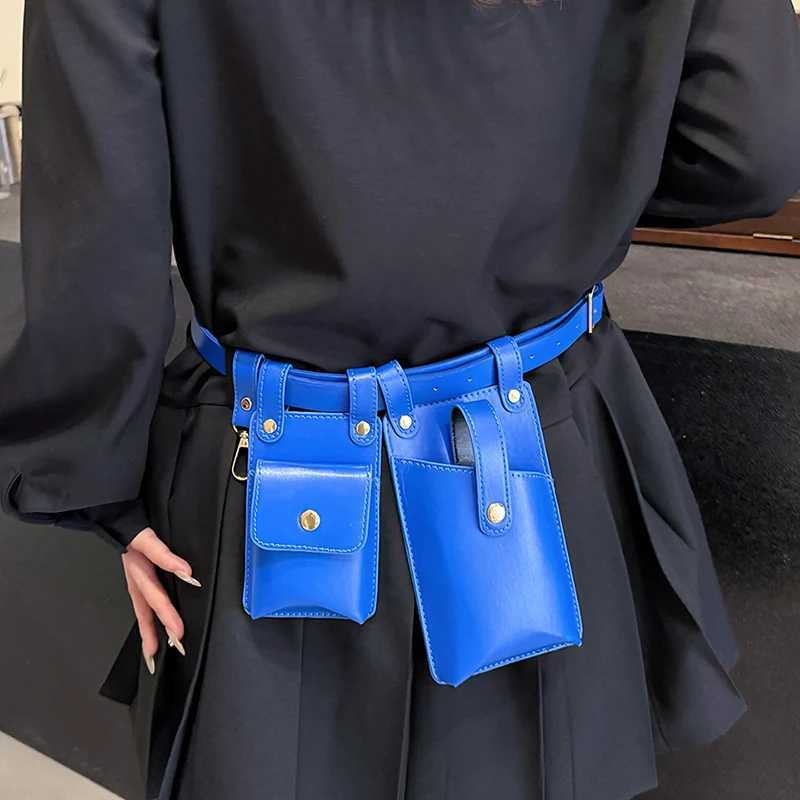 Designer Womens Waist Bag 2024 Summer Belt Bag Phone Bag Trend Candy Colored Leather Shoulder Cross Chest Bag Womens Fanny Bag Z250407