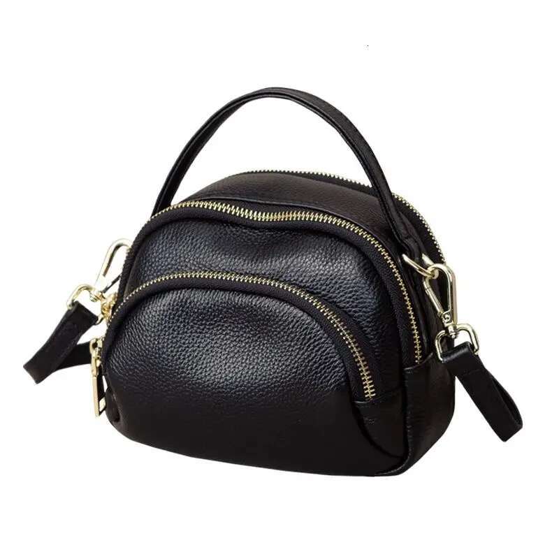 Genuine Leather Shoulder Women's Handbags Fashion Crossbody Bags For Women Messenger Shell Bag Female Tote Purse